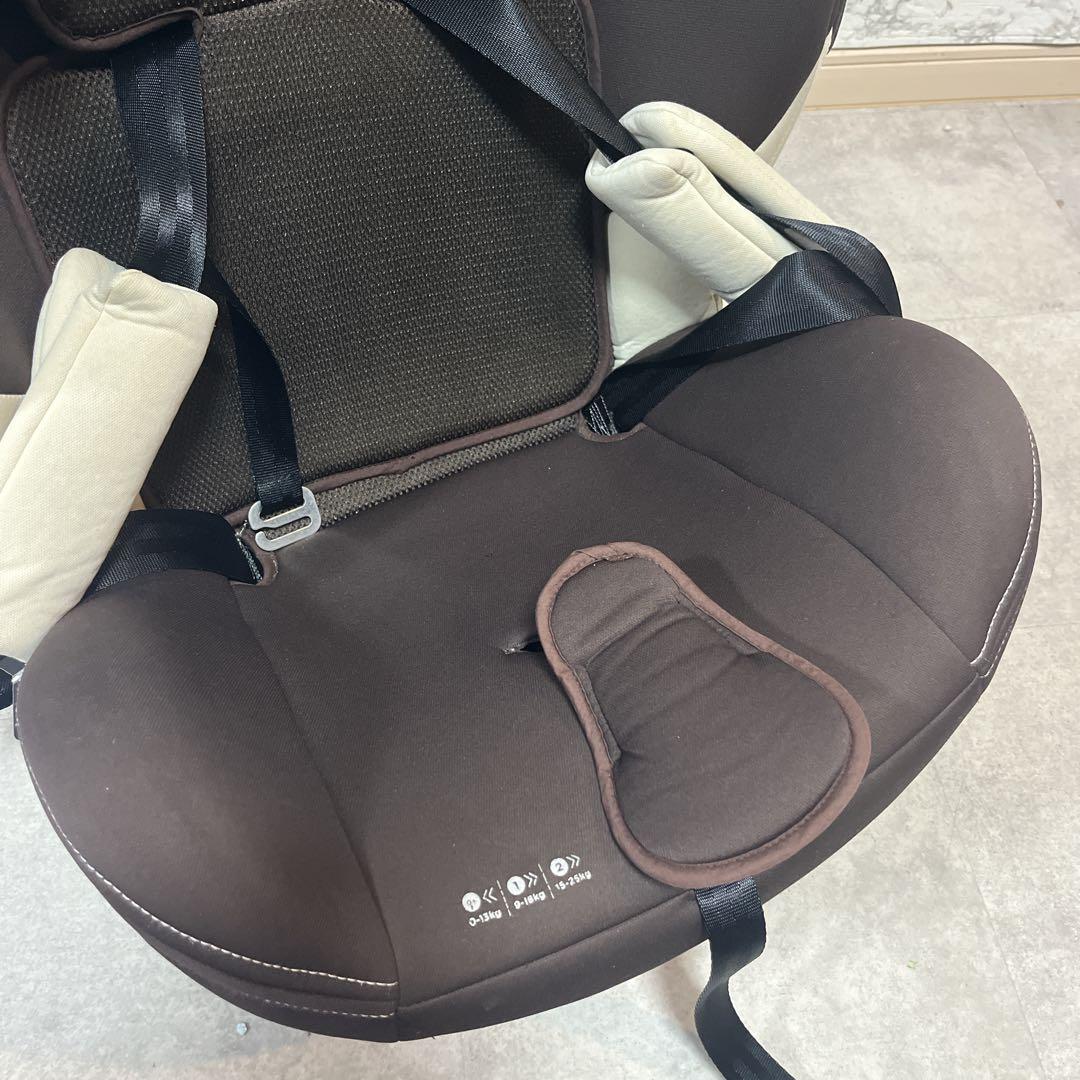 【美品】日本育児　ノセッテロング ISOFIX 回転式チャイルドシート新生児〜