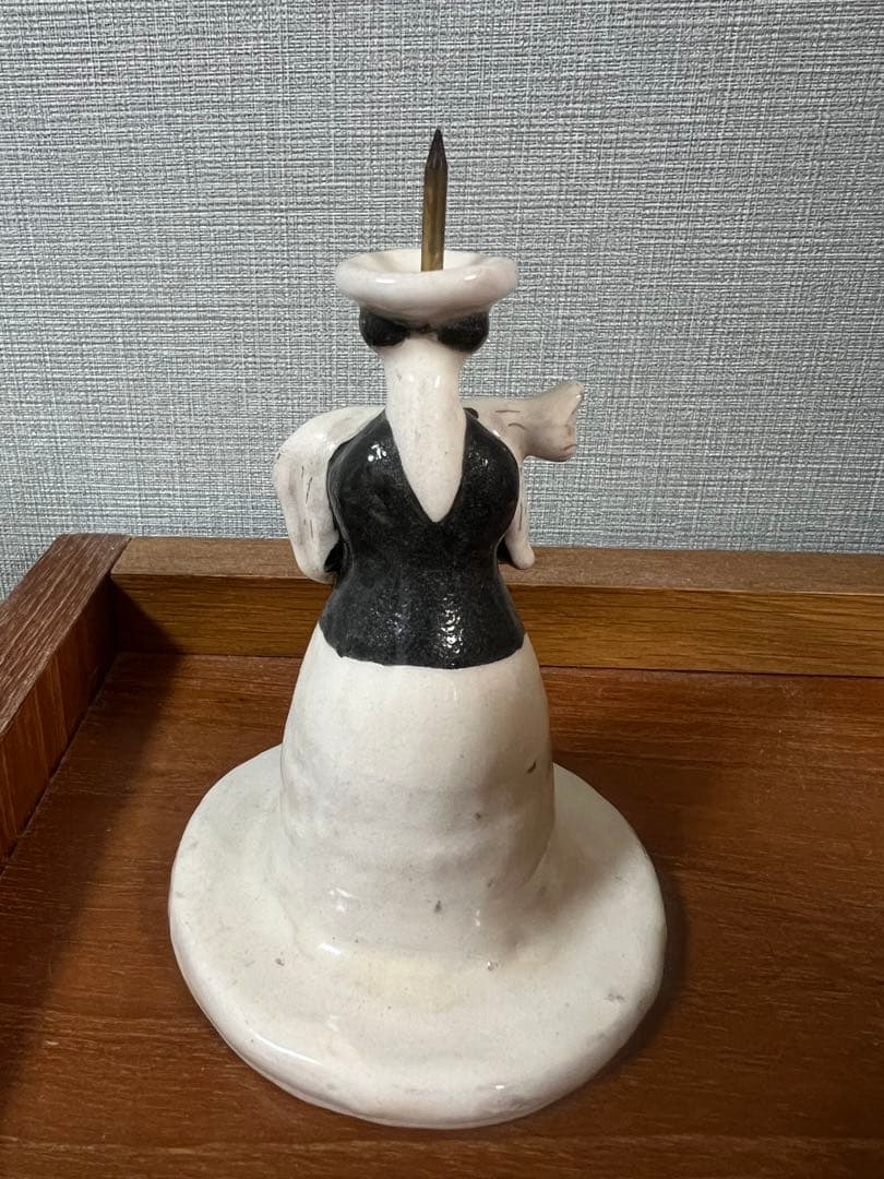 にしおゆきさん　キャンドルスタンド