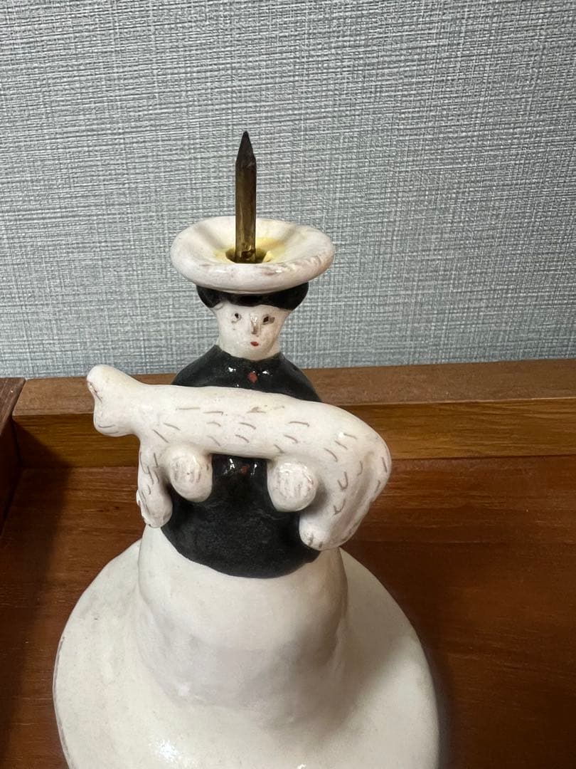 にしおゆきさん　キャンドルスタンド