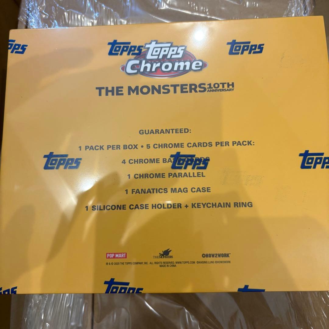 Topps Chrome ラブブ LABULBU 10周年記念ボックス 2BOX