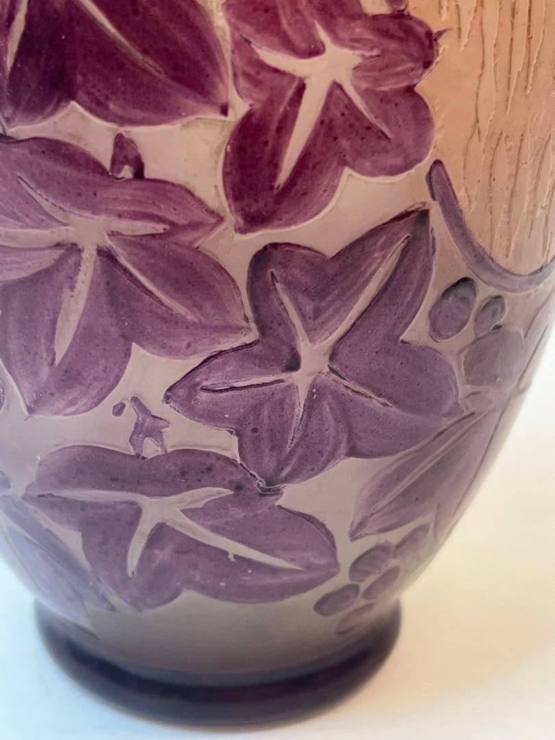 ドームナンシー￼のガラス花瓶　送料込み￼