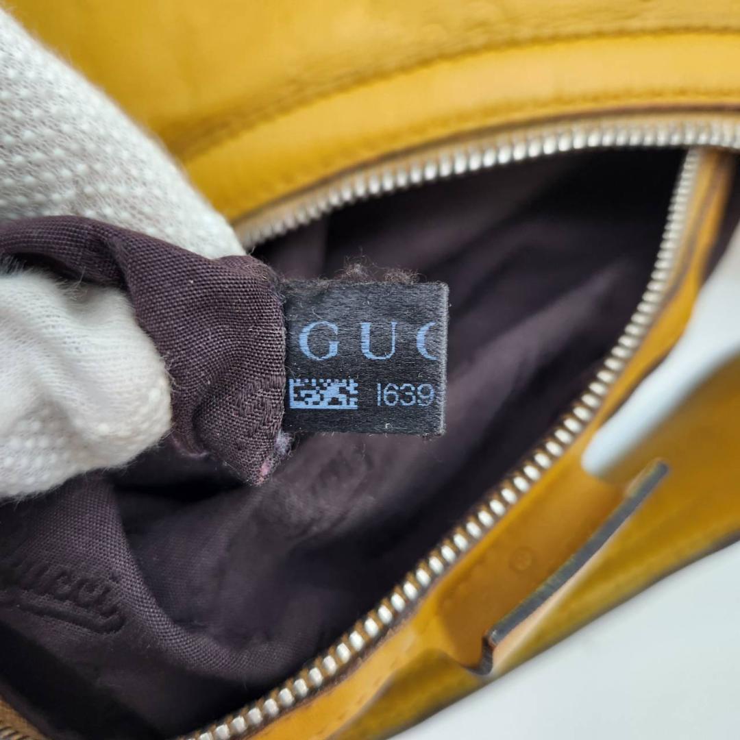 グッチ ワンショルダーバッグ グッチシマ ホーボー型 オールレザー A4 肩掛け