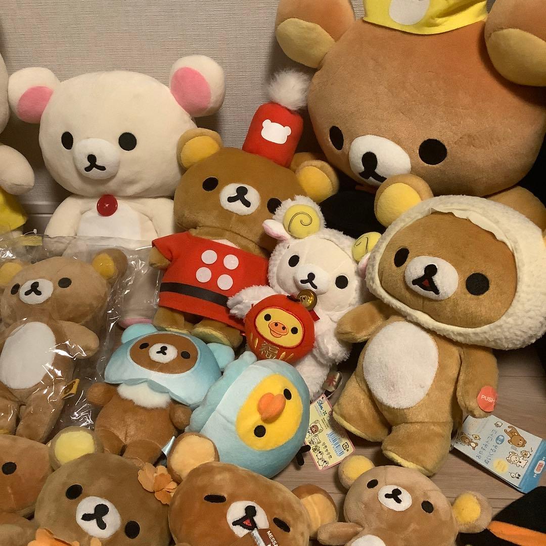 リラックマ ぬいぐるみ　ハンドパペット　マスコット　まとめ売り