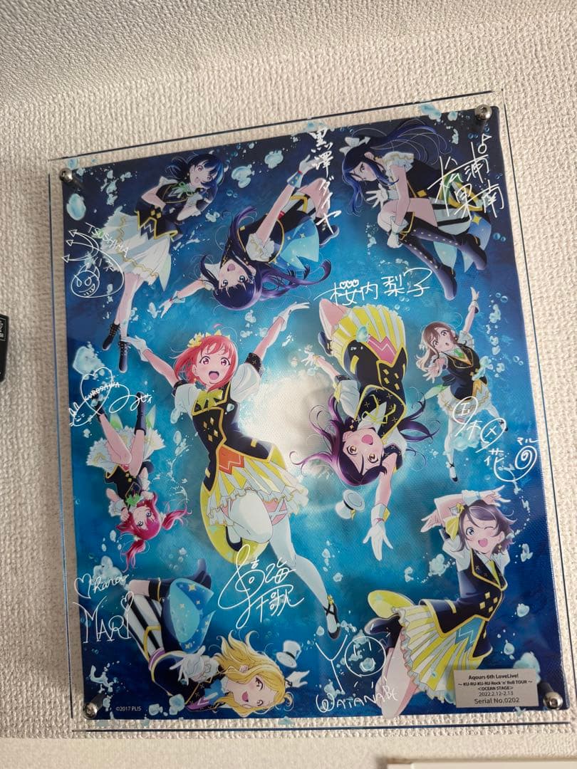 【8枚セット】ラブライブサンシャイン!! 浦の星女学院購買部 レイヤードグラフ