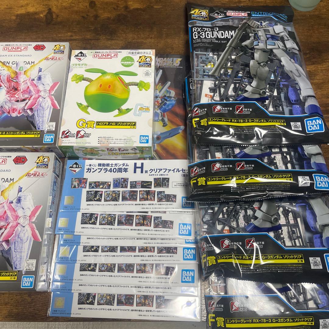 機動戦士ガンダム 40周年 計21点まとめ売り