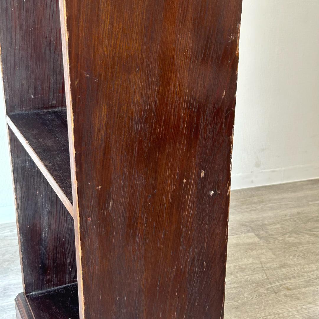 【最終値下げ】イギリス アンティーク家具 ブックケース 棚 店舗什器 229A