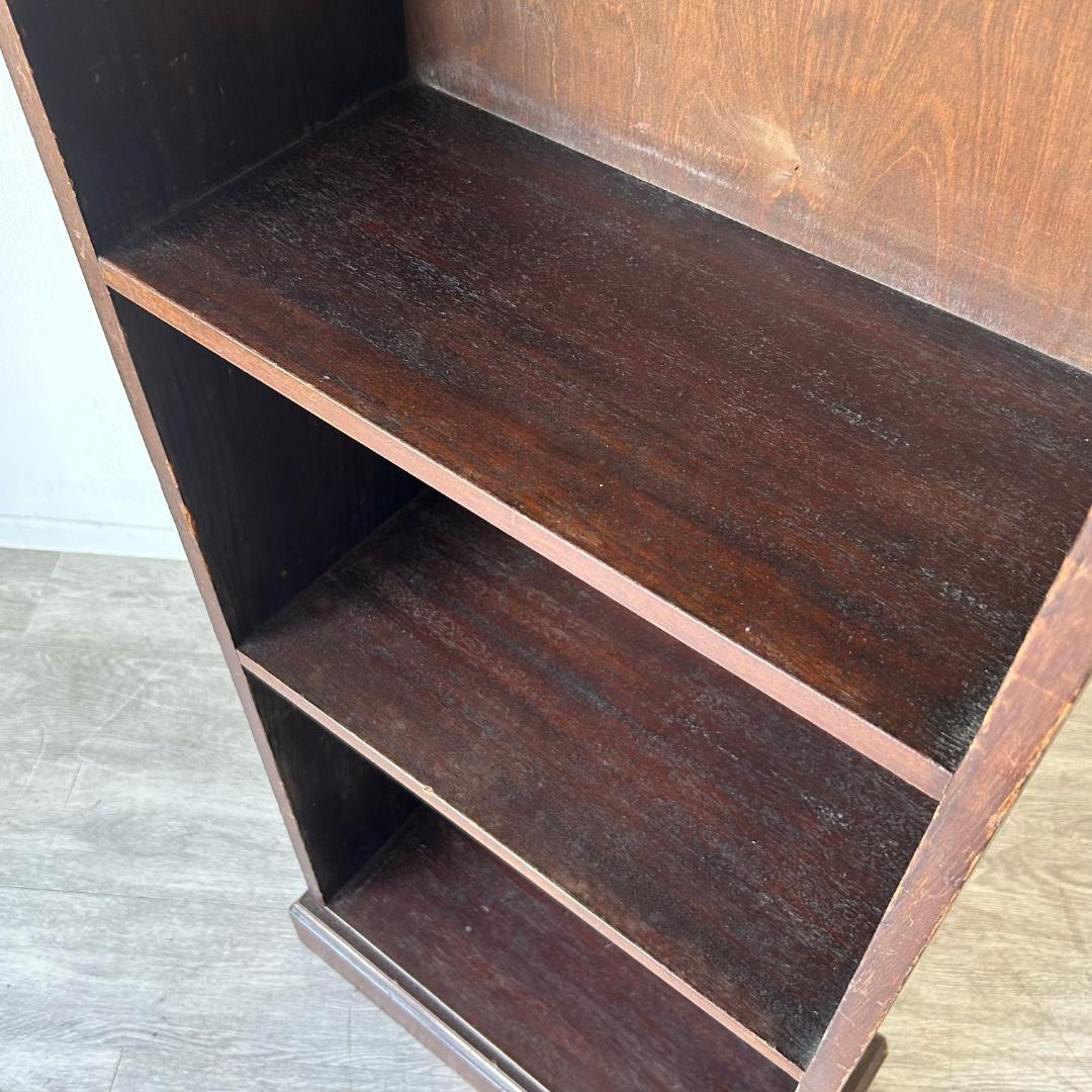 【最終値下げ】イギリス アンティーク家具 ブックケース 棚 店舗什器 229A