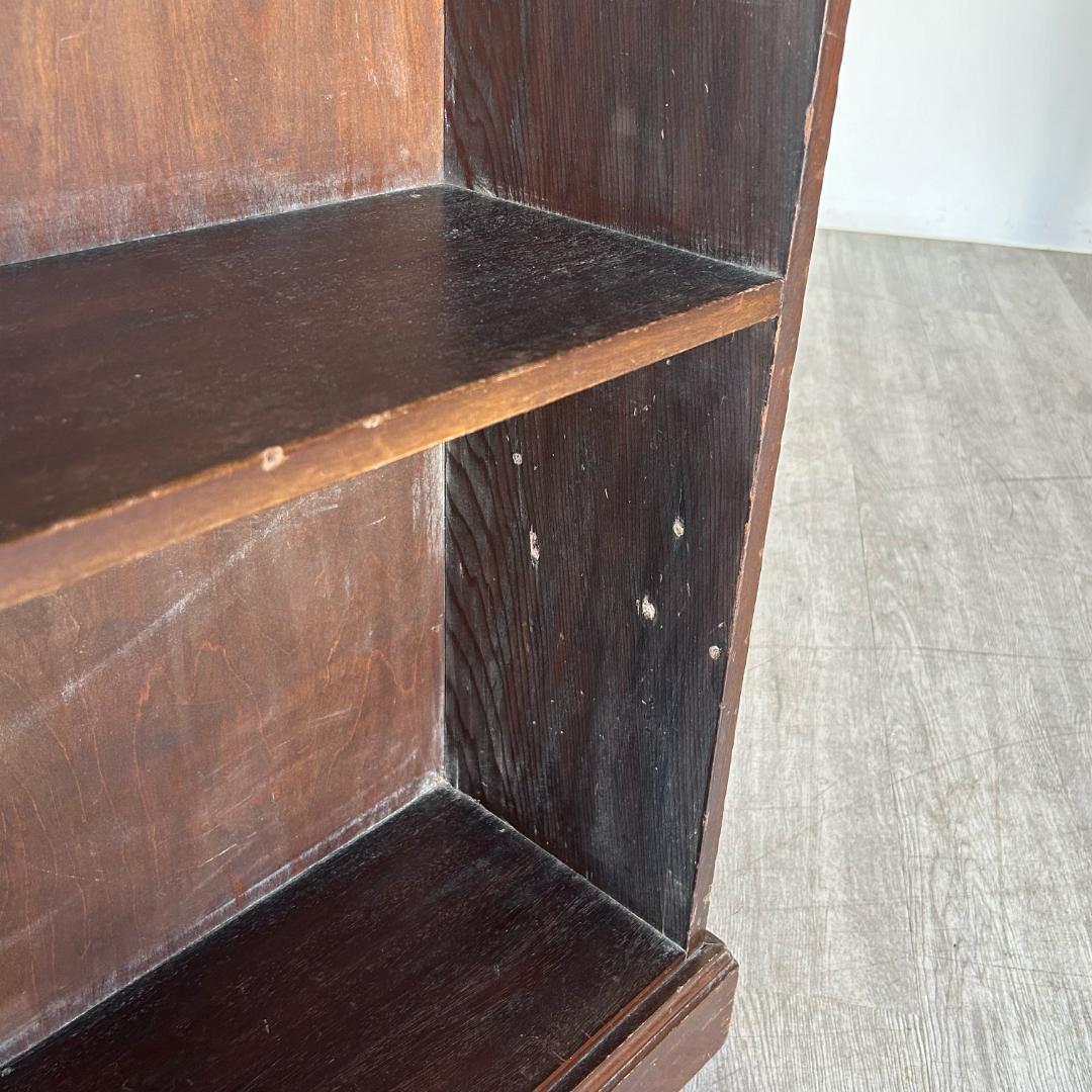 【最終値下げ】イギリス アンティーク家具 ブックケース 棚 店舗什器 229A