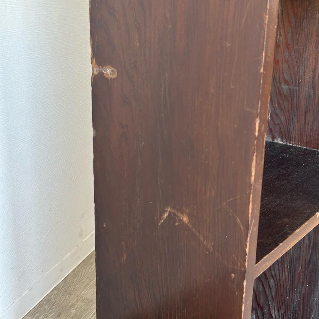 【最終値下げ】イギリス アンティーク家具 ブックケース 棚 店舗什器 229A