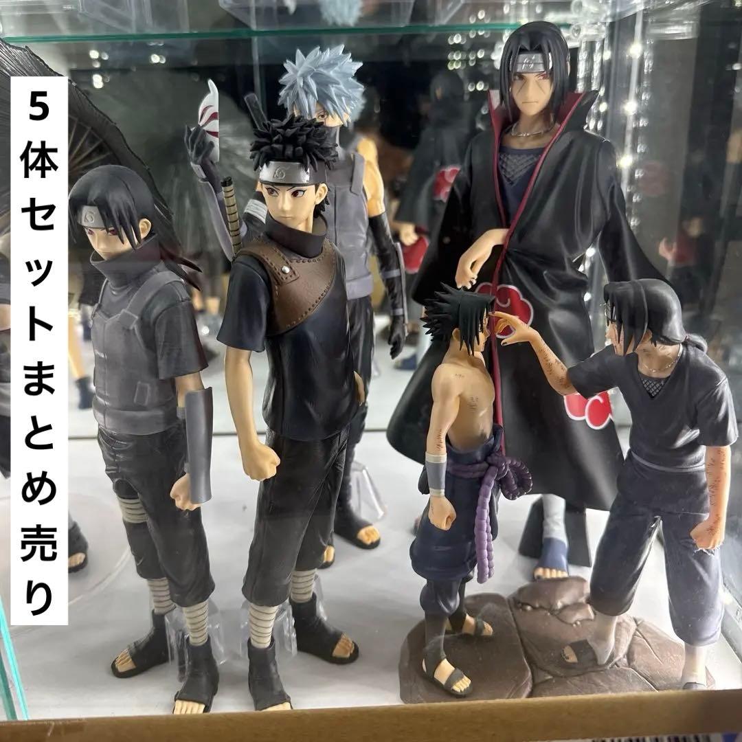 NARUTO 一番くじ　グランディスタ　フィギュアセット 5体
