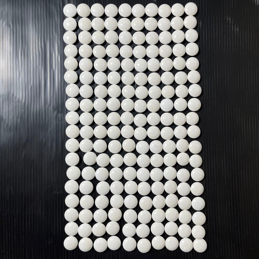 蛤碁石 32号 碁笥 碁石