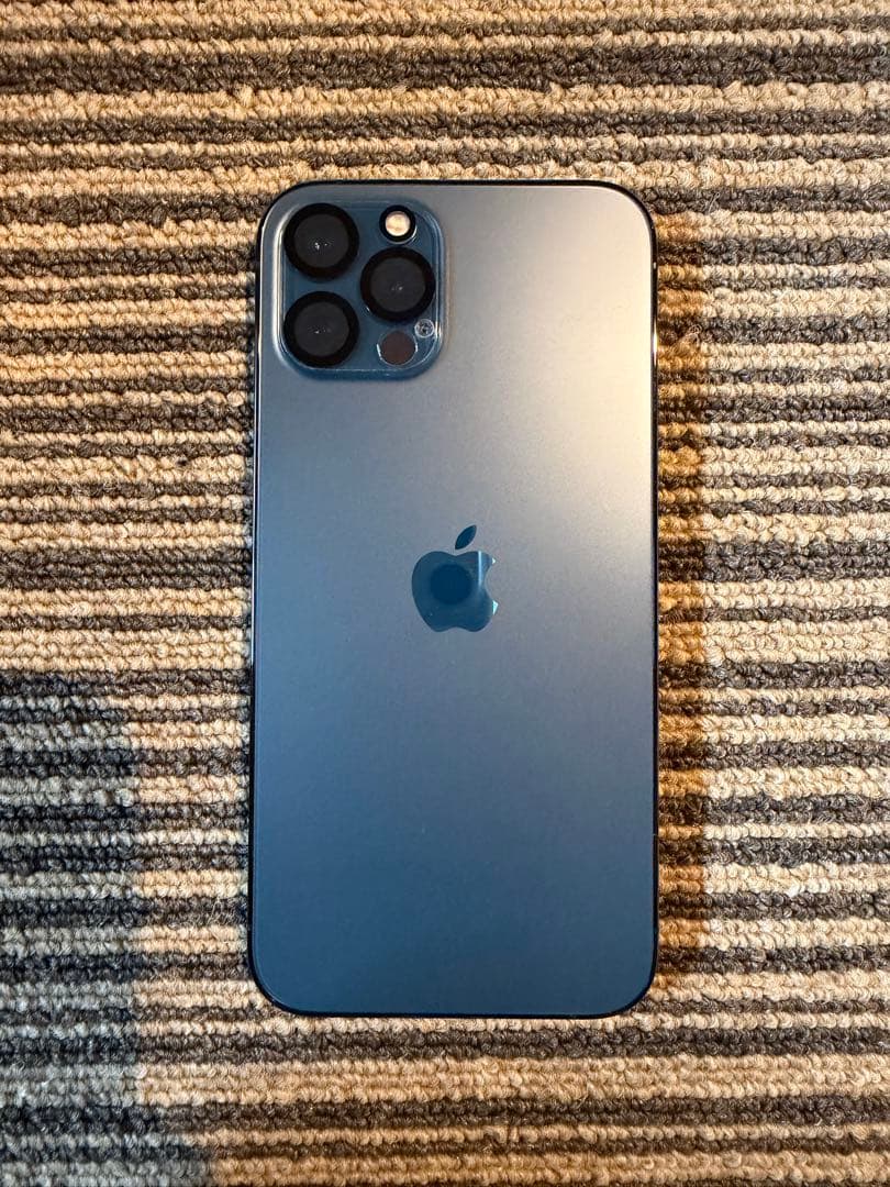 Apple iPhone 12 Pro 256GBパフィシックブルー 箱付き