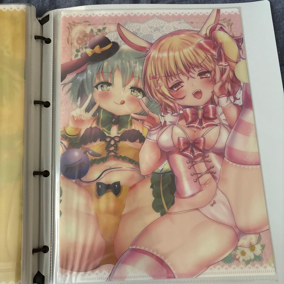 東方project こいし　フラン　水着　美少女　クリアファイル　VY1