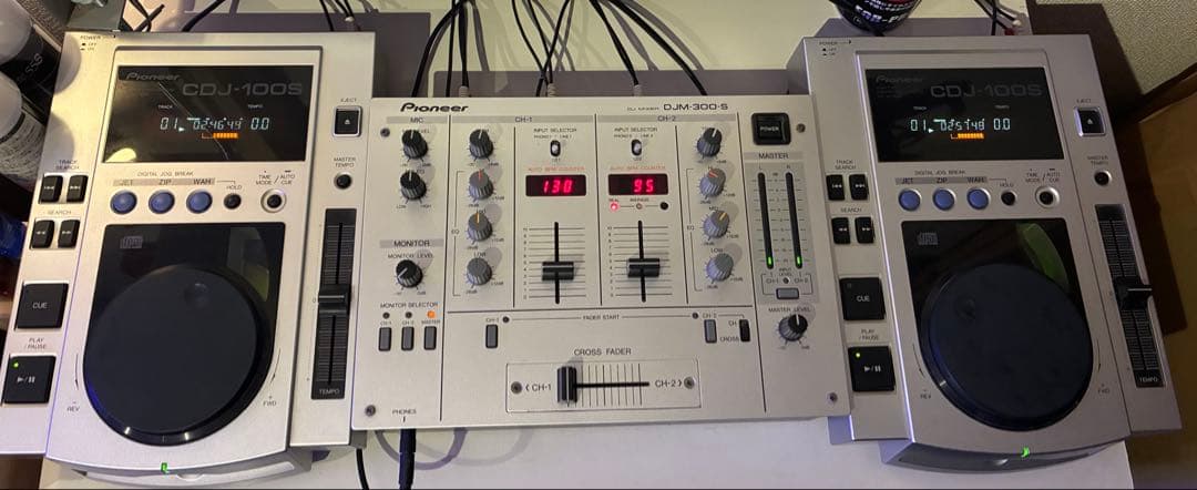 Pioneer CDJ-100S & DJM-300S セット