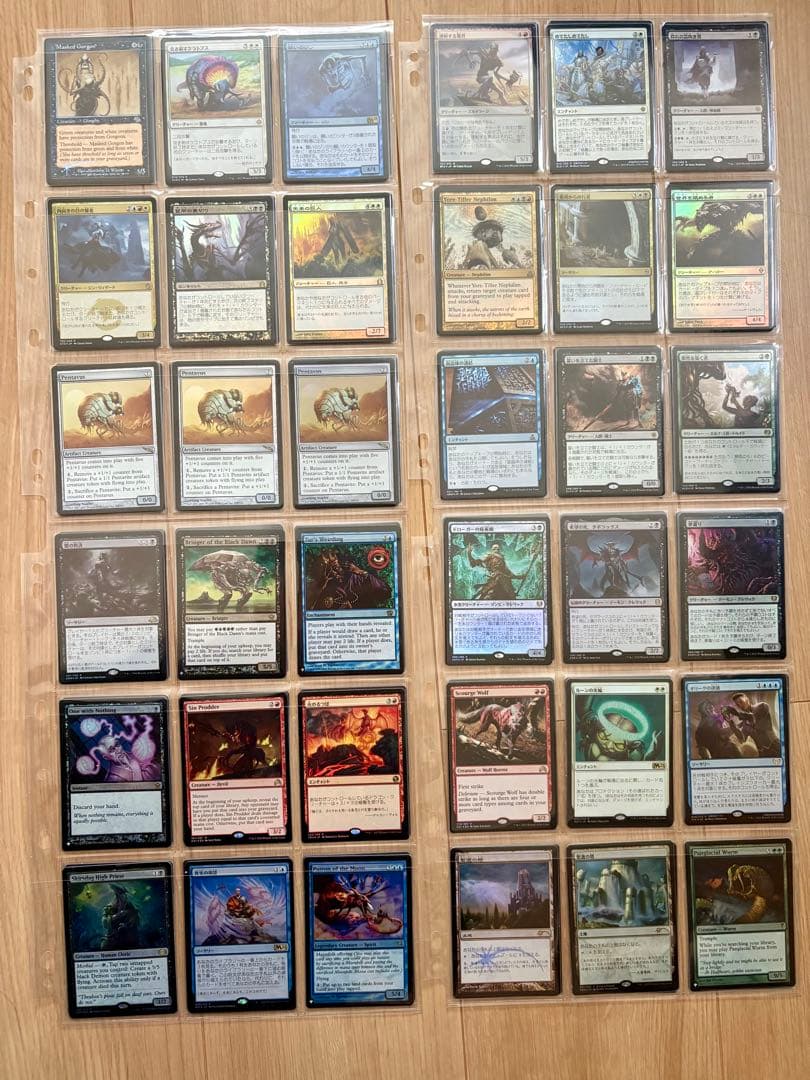 【MTG,引退品,まとめ売り】レア／神話レアカード754枚（内foil 169枚