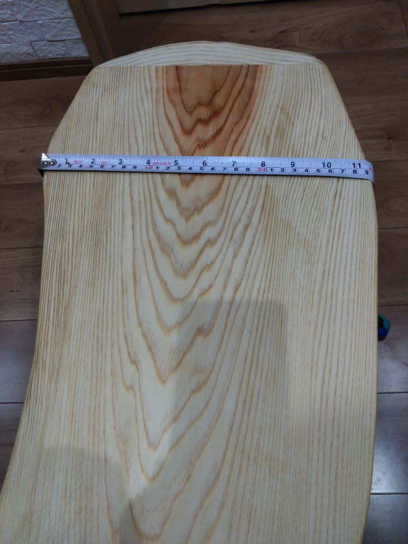 杉のベンチ66　KIZUNA〜❕座面は杉の模様が綺麗、脚は丸太風