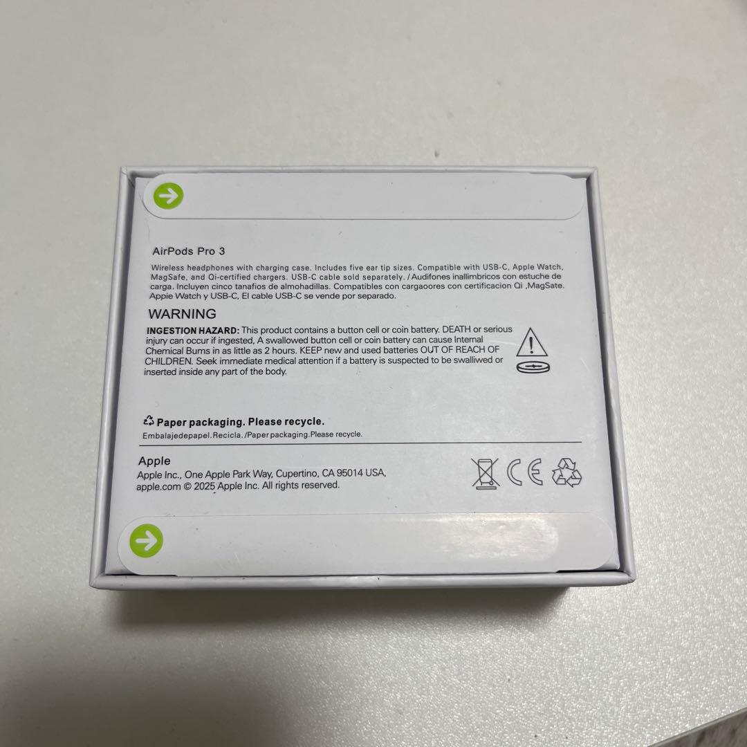 （新品未使用品）Airpods pro3