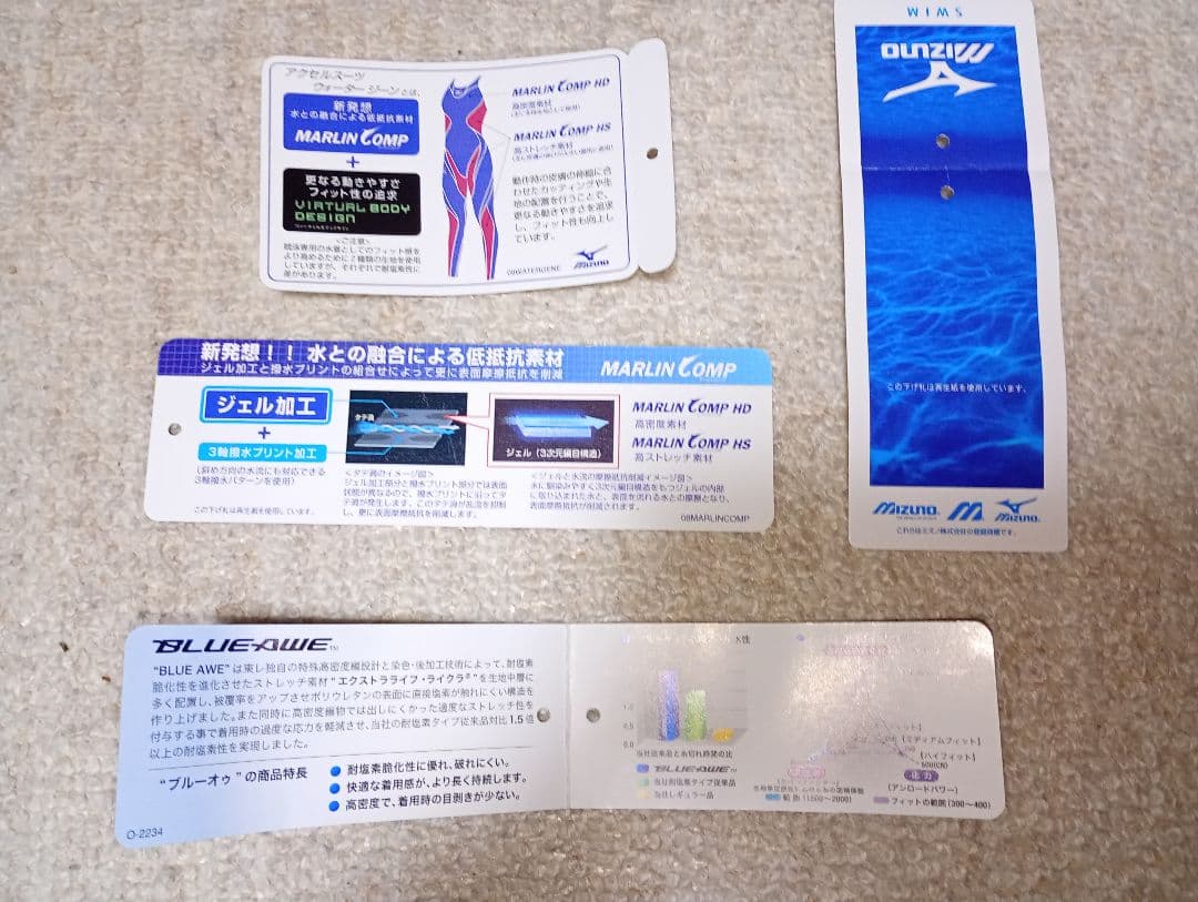 G*1様 ミズノ競泳水着メンズロングスパッツ アクセルスーツウォータージーン