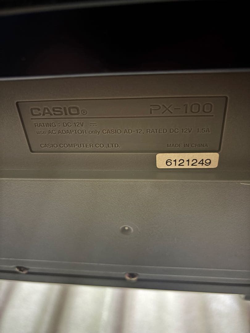 CASIO カシオ　電子ピアノ プリヴィア PX-100 88鍵盤