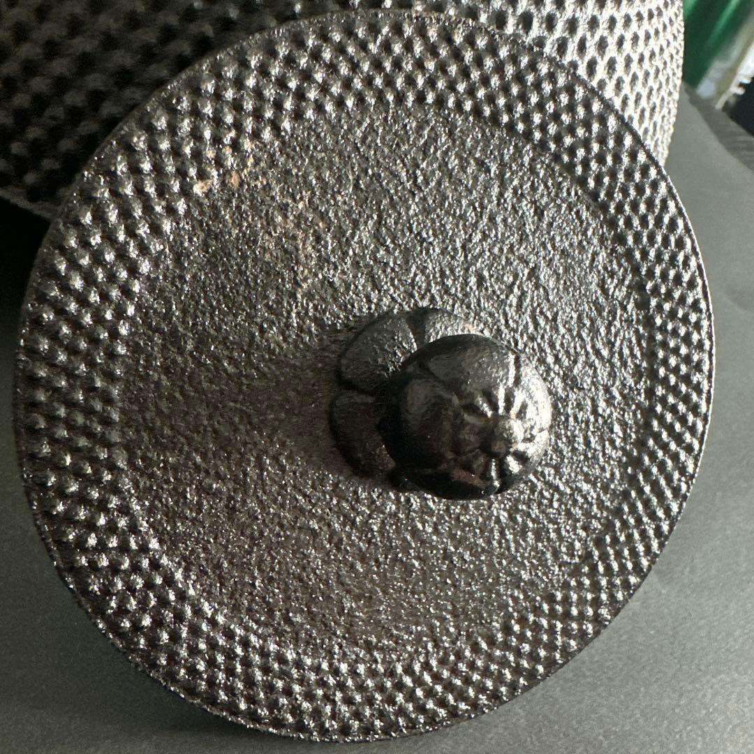 11月中のみ値下げします！南部鉄瓶丸アラレ池永造【極上品】囲炉裏/お茶道具