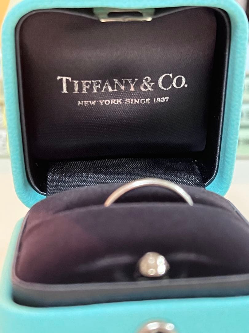 Tiffany & Co. シルバーリング 7号専用ケース付き