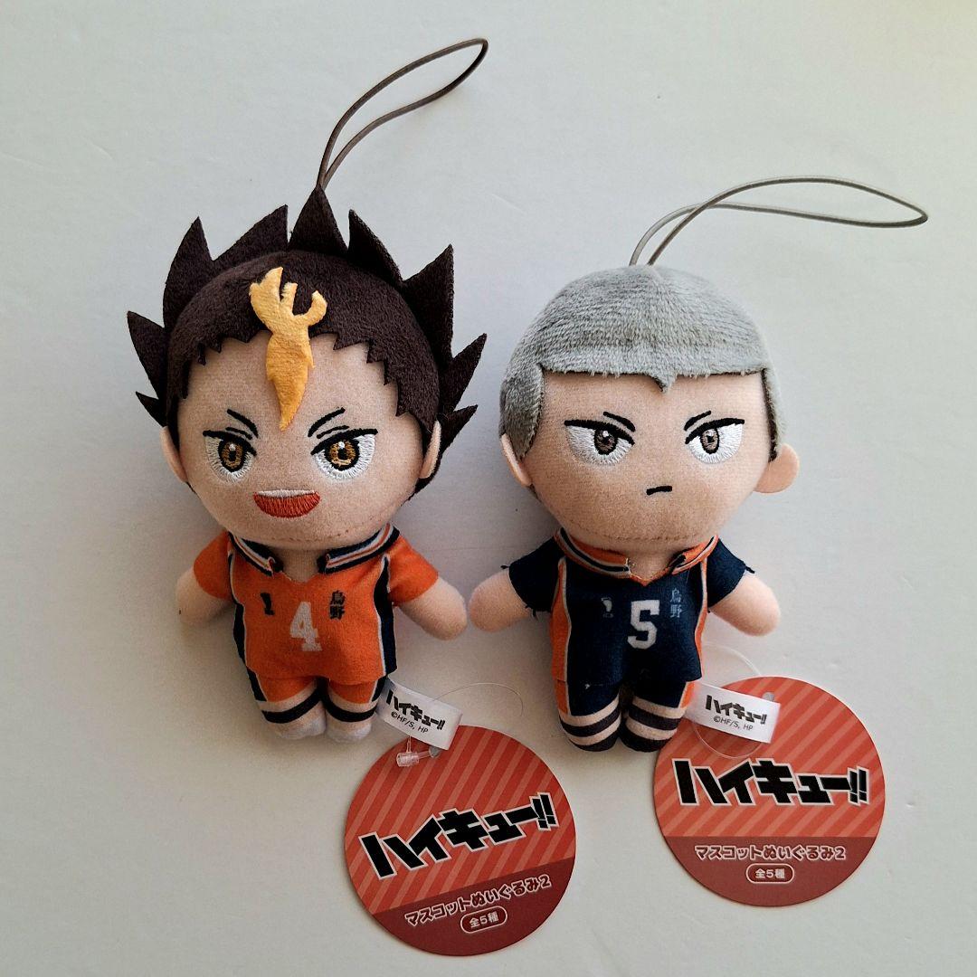 ハイキュー!! マスコットぬいぐるみ モーリーファンタジー限定 8種セット