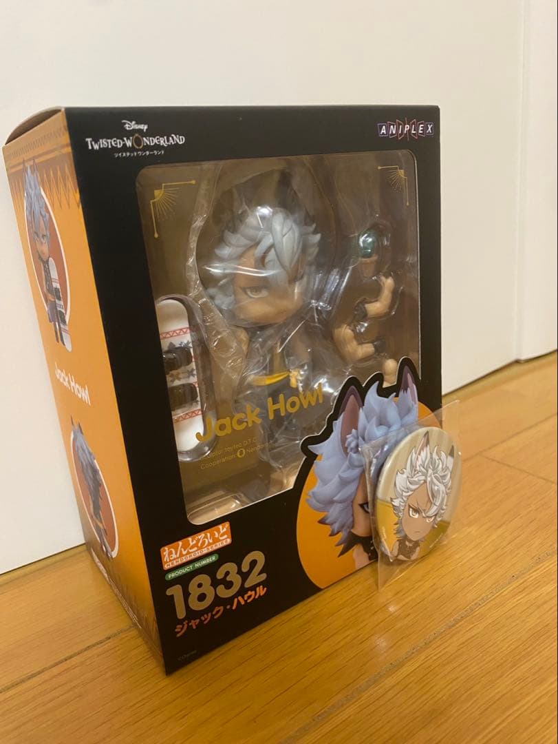 ツイステ ねんどろいど ジャック・ハウル 1832 特典缶バッジ付き