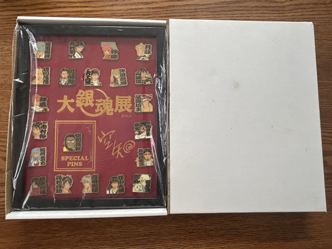 d*3様 銀魂 大銀魂展 額装版 ピンズセット