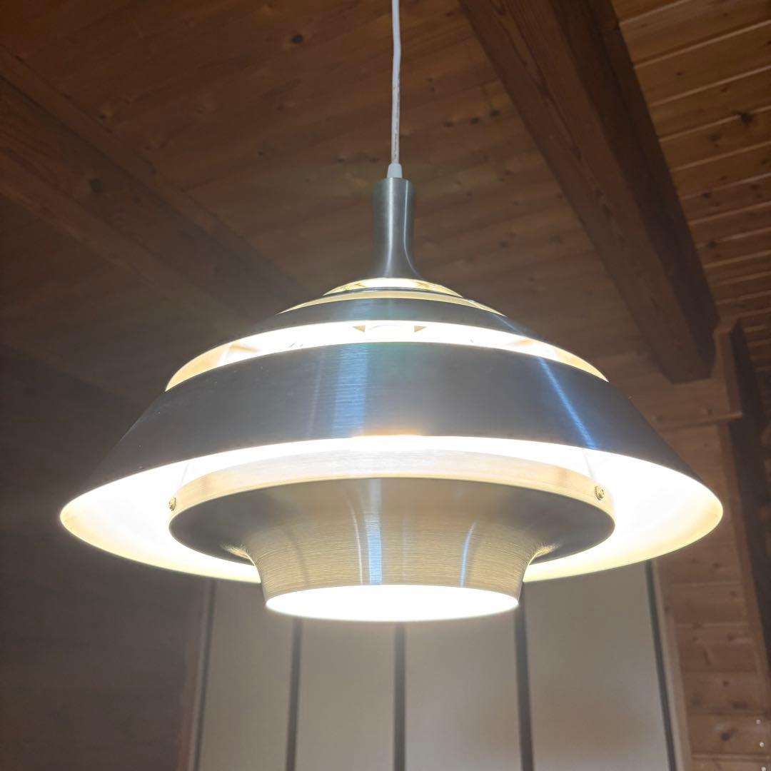 メタルペンダントライト 欧風 ペンダントライト シルバー シーリングライト