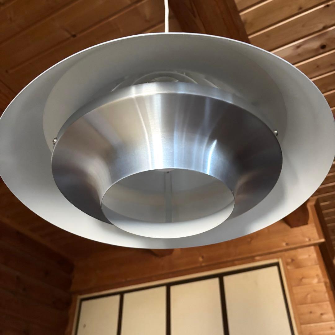 メタルペンダントライト 欧風 ペンダントライト シルバー シーリングライト