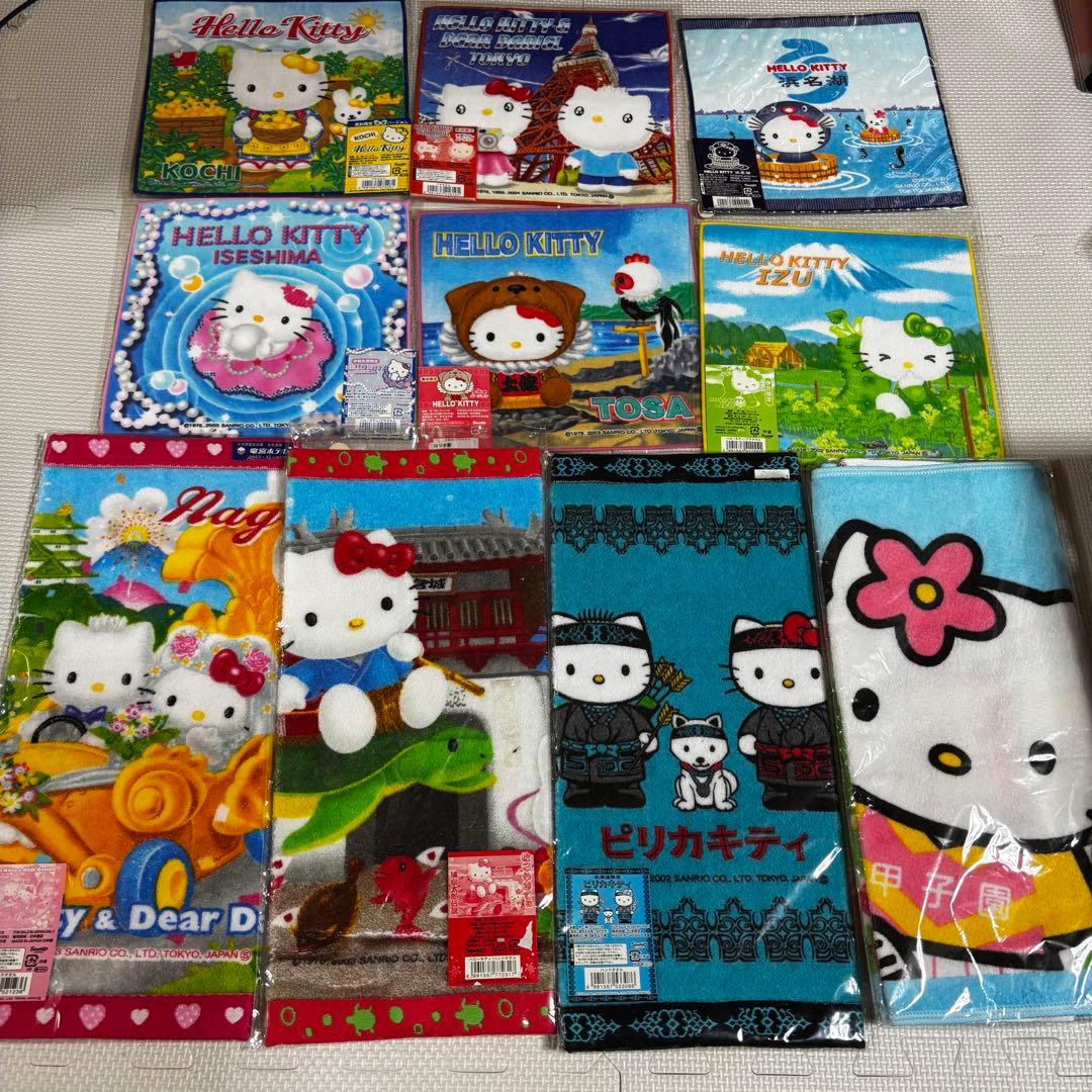 ハローキティ タオル 10枚セット　昭和　レトロ