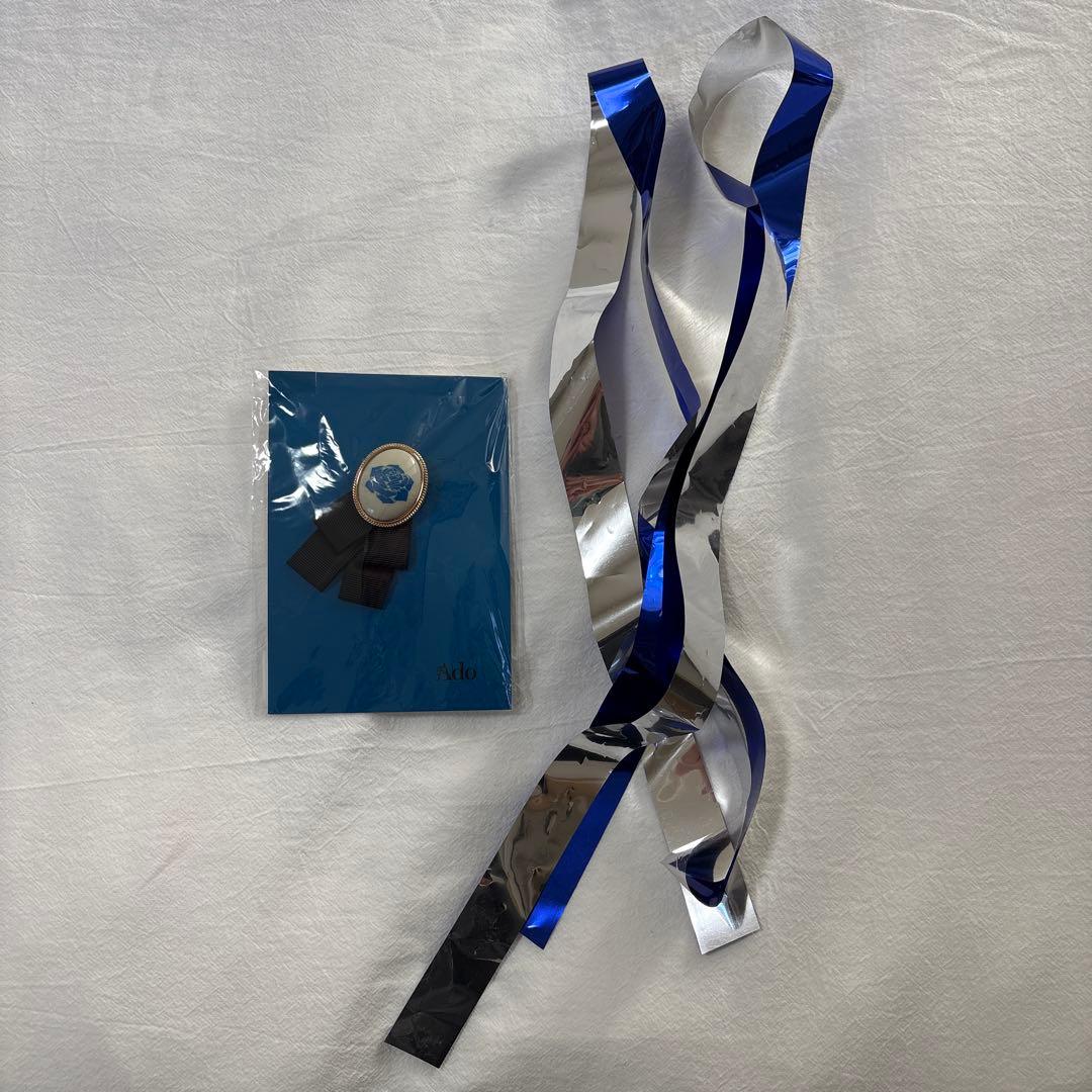 Ado 2ndライブ カムパネルラ VIP特典ブローチ未開封 Liveリボン付き