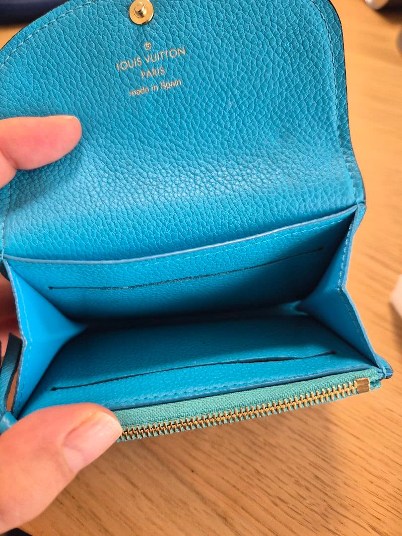 希少 ルイヴィトン ポルトモネロザリ 財布 正規品