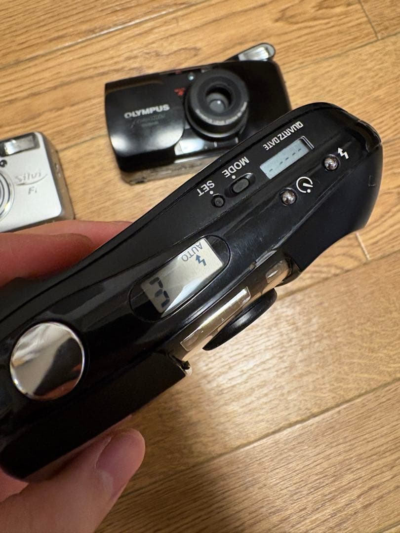 OLYMPUS　μ（ミュー）fujifilm silvi Fi フィルムカメラ