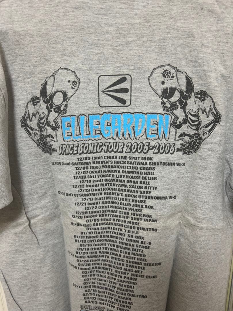 激レア‼️新品未使用エルレガーデンスペースソニックツアー2005〜2006ツア T