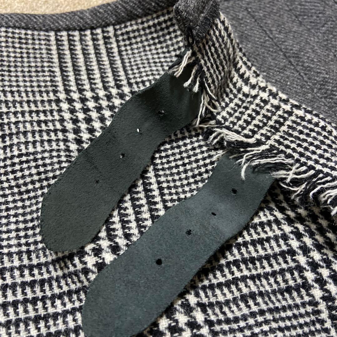 O'NEIL OF DUBLIN ラップスカート バックプリーツ チェック　秋冬