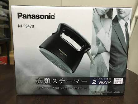Panasonic 衣類スチーマー ni-fs470