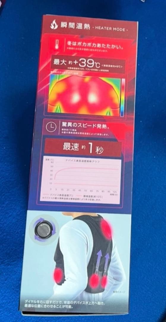 ワークマンウィンドコアアイス×ヒーターペルチェベストPRO2 新品 2