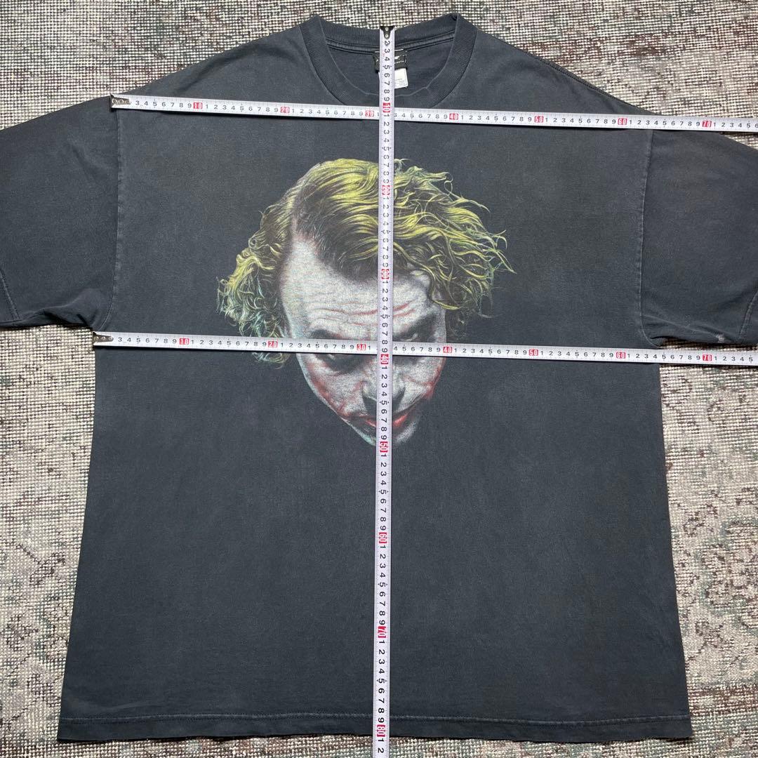 ジョーカー　ダークナイト　バットマン　ヒースレジャー　映画　古着　Tシャツ　黒