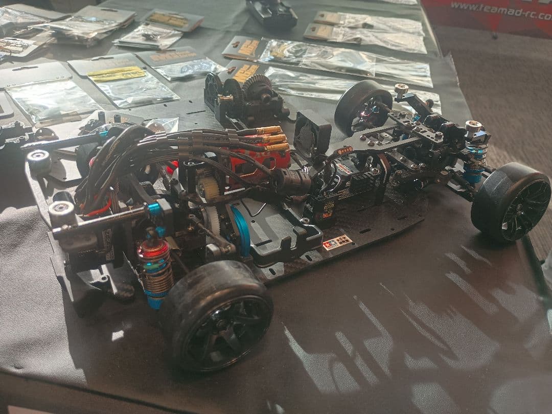 雄太様用　wカウンタモータマウント　アッパー　ベアリング押　アッカーマンプレート