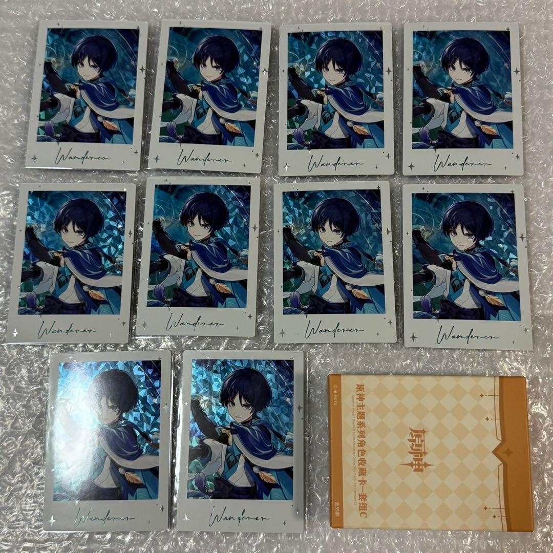 原神 中国 fes 2026 チェキ ポラロイド カード　放浪者　10点