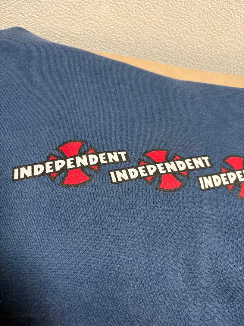 90s INDEPENDENT ネイビー パーカー