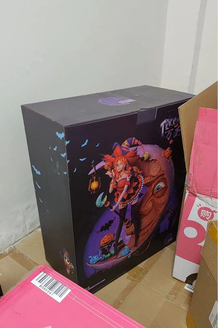 ワンピース　ハロウィン　ナミ　ガレージキット　フィギュア　完成品