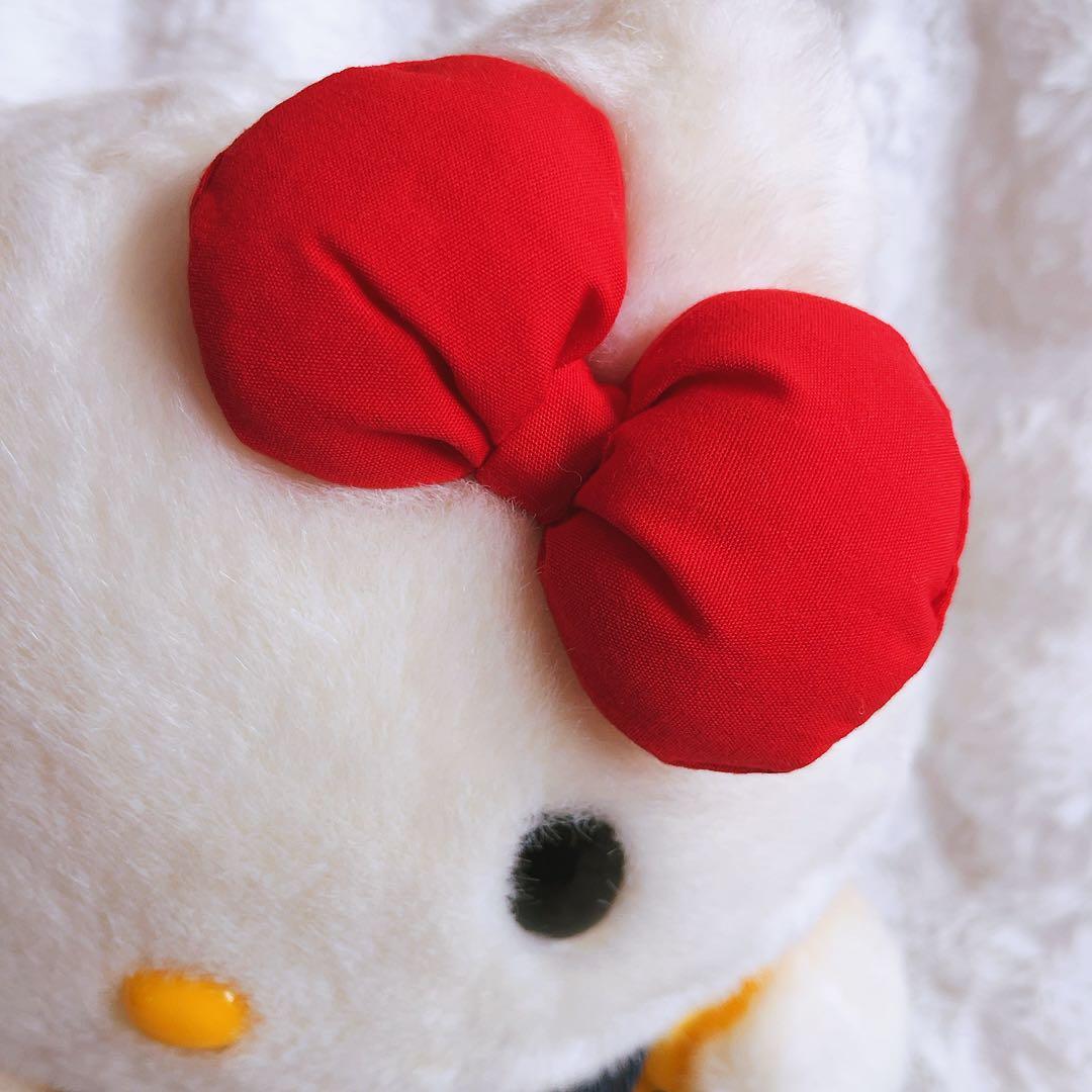 希少レア　ハローキティ　レトロぬいぐるみ　BIGぬいぐるみ 平成レトロ　サンリオ