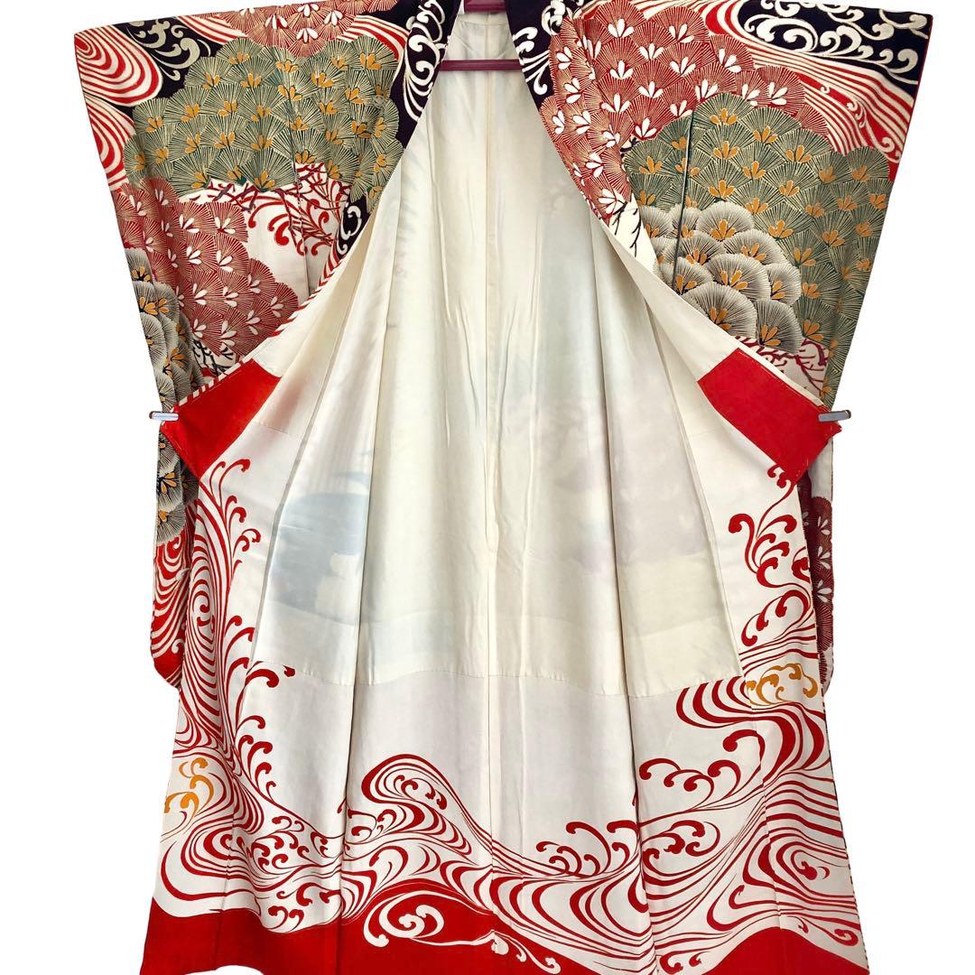 sanasanacat★アンティーク振袖と長襦袢セット 大正ロマン N55