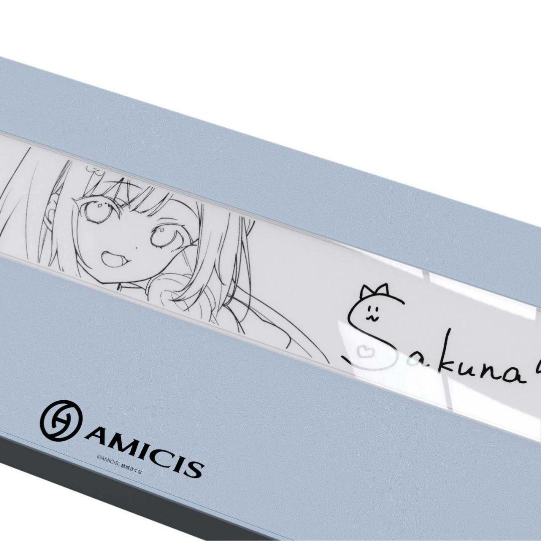 新品未開封　結城さくな × AMISIC コラボゲーミングキーボード