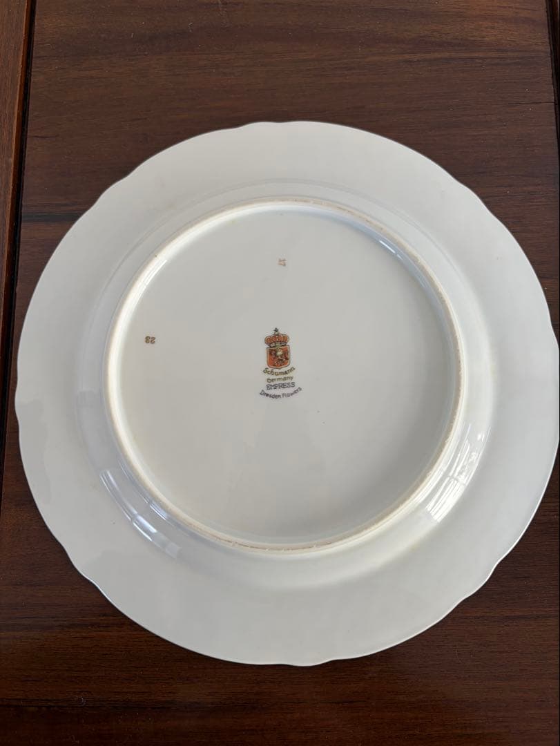 シューマンババリア・ドレスデンフラワー7枚セット