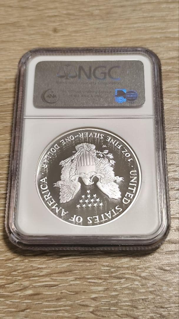 マ*生様 NGC PF70UC☆2006W アメリカ シルバー イーグル 1ドル