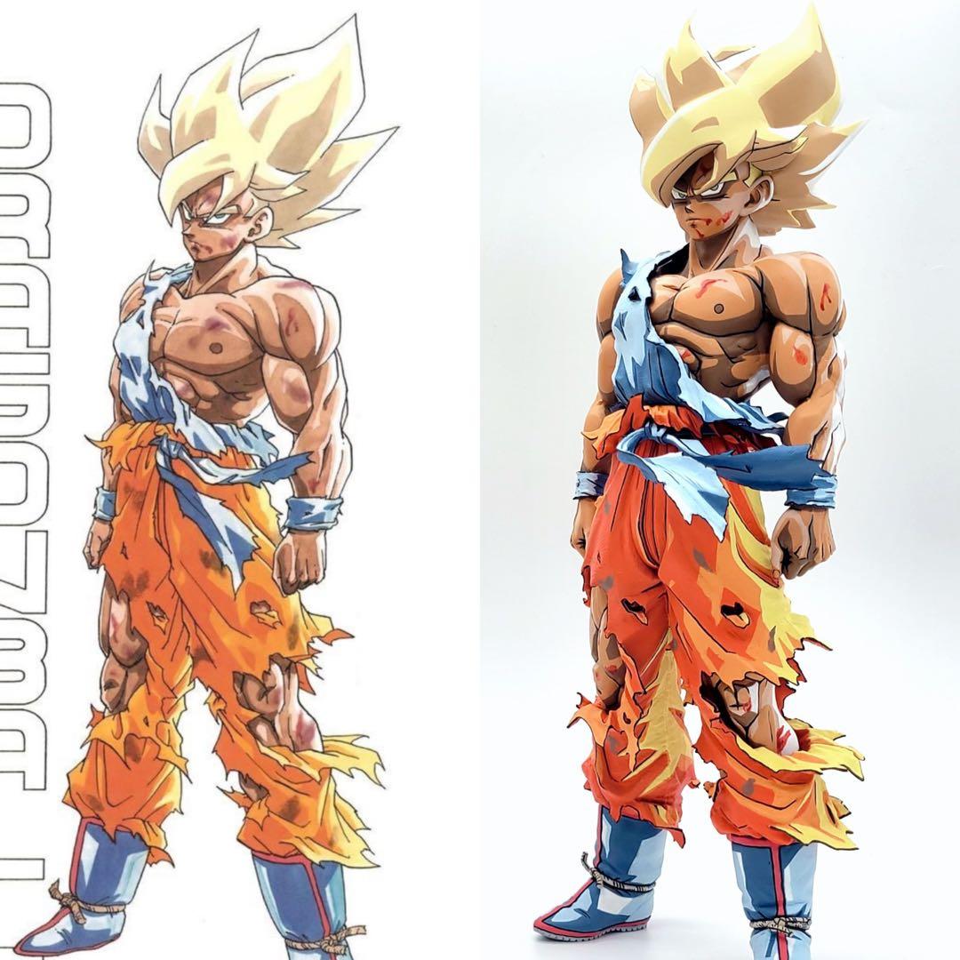 ドラゴンボールZ 孫悟空 フィギュア smsp リペイント