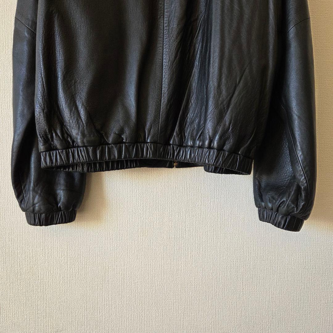 90s Ralph Lauren レザージャケット ポニー無し Lサイズ